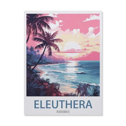 Puzzle 1000 Stück，Eleuthera, Bahamas，Für Holz Erwachsene Spielzeug Dekompression Spiel（75x50cm）-EF86 von YYHMKBYY