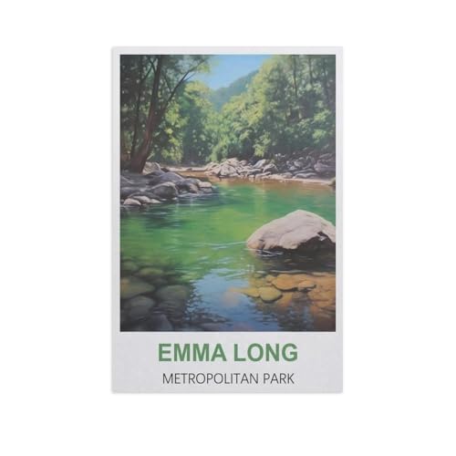 Puzzle 1000 Stück，Emma Long Metropolitan Park，Für Papier Erwachsene Spielzeug Dekompression Spiel（50x70cm）-GH50 von YYHMKBYY