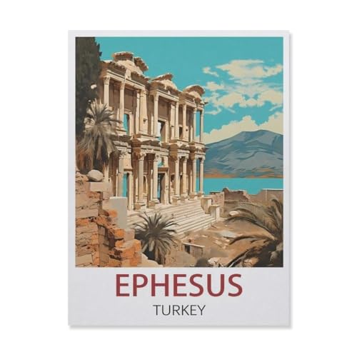 Puzzle 1000 Stück，Ephesus, Türkei，Für Holz Erwachsene Spielzeug Dekompression Spiel（75x50cm）-DR30 von YYHMKBYY