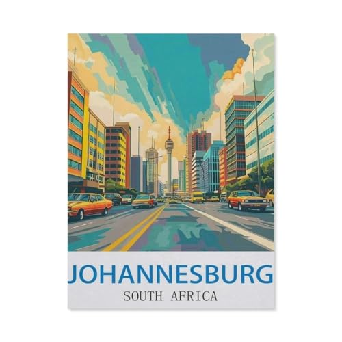 Puzzle 1000 Stück，Johannesburg, Südafrika，Papier Kinderspielzeug Dekompression Spiel（38x26cm）-CI72 von YYHMKBYY