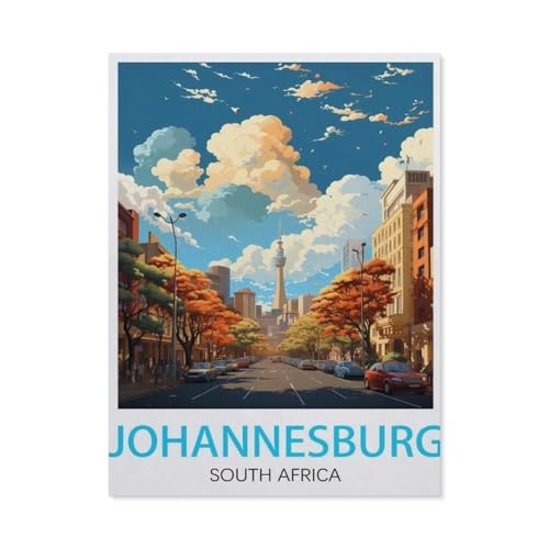 Puzzle 1000 Stück，Johannesburg, Südafrika，Papier Kinderspielzeug Dekompression Spiel（50x70cm）-AY77 von YYHMKBYY