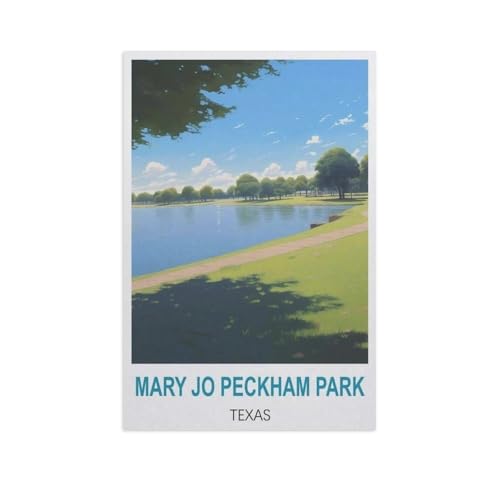 Puzzle 1000 Stück，Mary Jo Peckham Park, Texas，Holz Adult Toys Dekompression Spiel（75x50cm）-GH44 von YYHMKBYY
