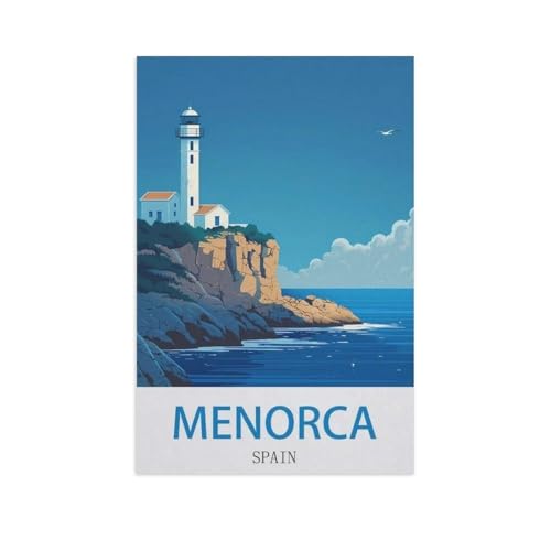 Puzzle 1000 Stück，Menorca, Spanien，Papier Kinderspielzeug Dekompression Spiel（50x70cm）-GC100 von YYHMKBYY