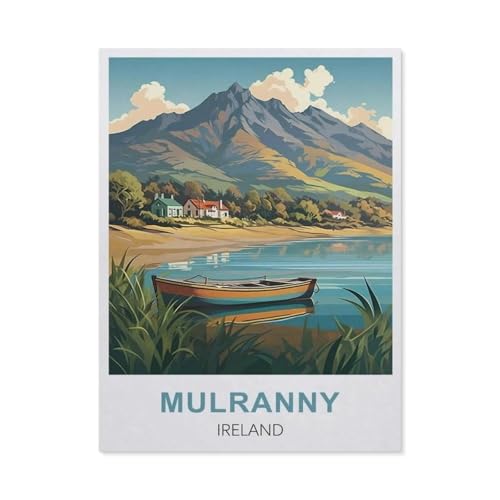 Puzzle 1000 Stück，Mulranny, Irland，Papier Kinderspielzeug Dekompression Spiel（38x26cm）-DX78 von YYHMKBYY