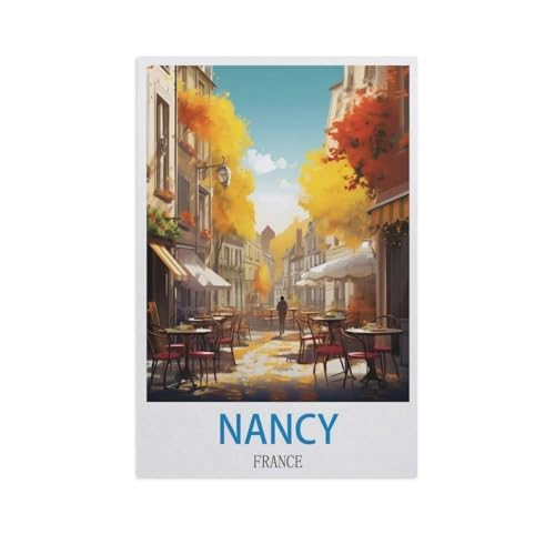 Puzzle 1000 Stück，Nancy, Frankreich，Holz Kinderspielzeug Dekompression Spiel（75x50cm）-FZ32 von YYHMKBYY