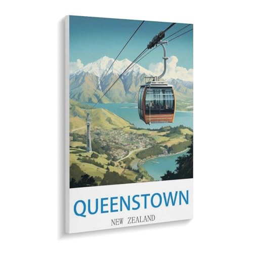 Puzzle 1000 Stück，Queenstown New Neuseeland，Für Holz Erwachsene Spielzeug Dekompression Spiel（75x50cm）-U79 von YYHMKBYY