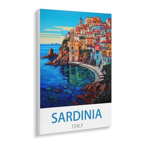 Puzzle 1000 Stück，Sardinien Italien，Holz Kinderspielzeug Dekompression Spiel（75x50cm）-V40 von YYHMKBYY