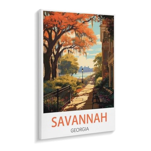 Puzzle 1000 Stück，Savannah Georgia，Holz Kinderspielzeug Dekompression Spiel（75x50cm）-W86 von YYHMKBYY