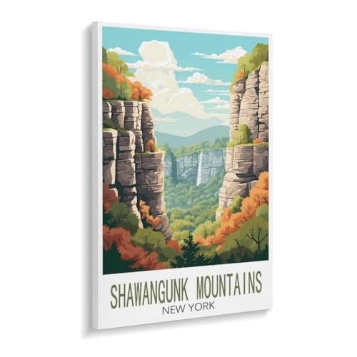 Puzzle 1000 Stück，Shawangunk Mountains，Für Holz Erwachsene Spielzeug Dekompression Spiel（75x50cm）-U6 von YYHMKBYY