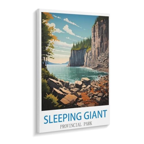 Puzzle 1000 Stück，Sleeping Giant Provincial Park，Papier Adult Toys Dekompression Spiel（50x70cm）-X65 von YYHMKBYY