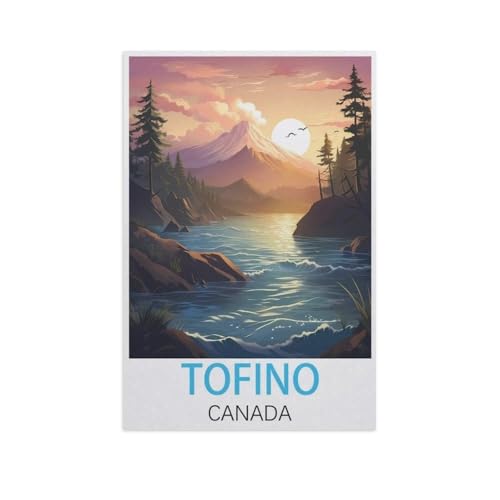 Puzzle 1000 Stück，Tofino, Kanada，Für Holz Erwachsene Spielzeug Dekompression Spiel（75x50cm）-FO43 von YYHMKBYY