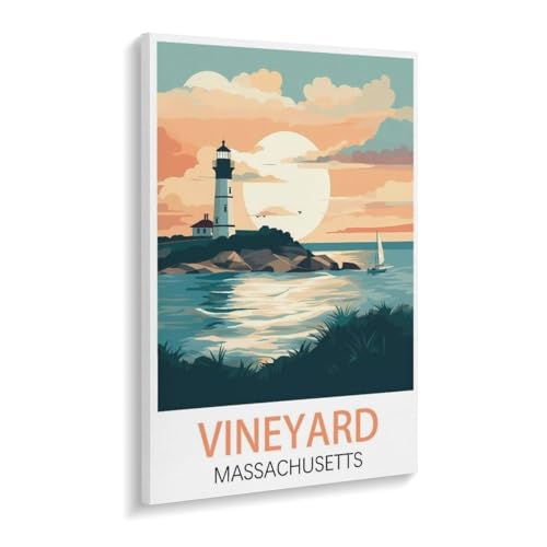 Puzzle 1000 Stück，Vineyard, Massachusetts，Papier Kinderspielzeug Dekompression Spiel（38x26cm）-X59 von YYHMKBYY