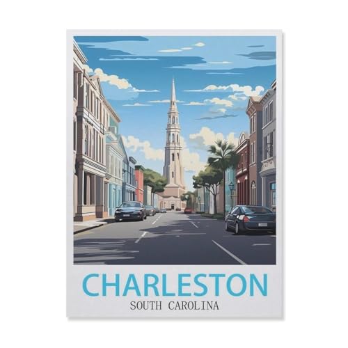 Puzzle 1000 Teile，Charleston, South Carolina，DIY Handwerk Geschenk（50x70cm）-DN85 von YYHMKBYY