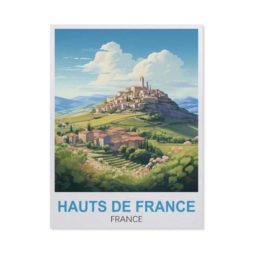 Puzzle 1000 Teile，Hauts De France，DIY Handwerk Geschenk（75x50cm）-GO33 von YYHMKBYY