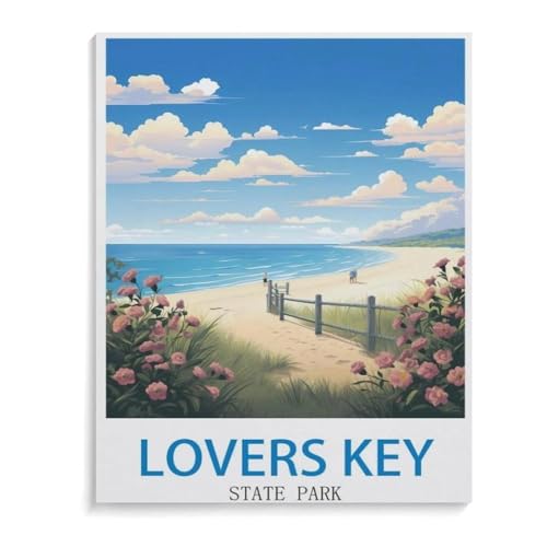 Puzzle 1000 Teile，Lovers Key State Park，DIY Handwerk Geschenk（38x26cm）-I45 von YYHMKBYY