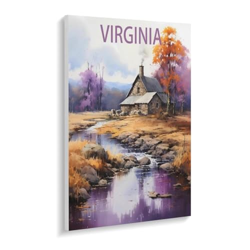 Puzzle 1000 Teile，Virginia Tree，Papier Kinder Wiedergeboren Dekompressionsspiel（38x26cm）-U10 von YYHMKBYY