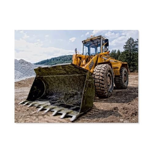 Puzzle 1000 Teile DIY Holz Puzzle，Maschinen - Mal Anders gesehen，Freizeit Creative Kreuzworträtsel Spiel Kind Puzzle Spielzeug Geburtstag Festival Einzigartiges Geschenk（75x50cm）-AO79 von YYHMKBYY