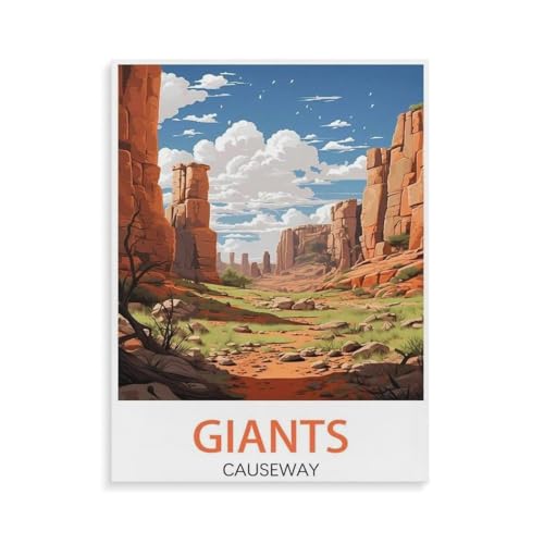 Puzzle 1000 Teile DIY Papier Puzzle，Giants Causeway, Berg，Freizeit Creative Kreuzworträtsel Spiel Kind Puzzle Spielzeug Geburtstag Festival Einzigartiges Geschenk（50x70cm）-P12 von YYHMKBYY