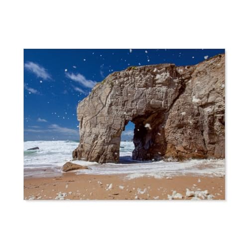 Puzzle 1000 Teile Erwachsene，Arche de Port Blanc，Klassische Puzzles Schwer Pädagogisches Spielzeug für Erwachsene und Kinder（38x26cm）-AY1 von YYHMKBYY