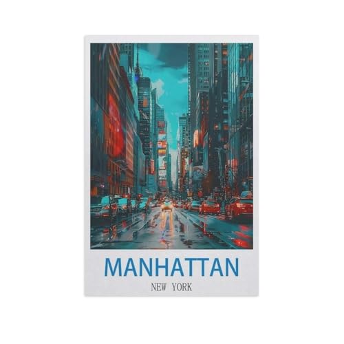 Puzzle 1000 Teile Erwachsene，Manhattan, New York，Papier Puzzle（50x70cm）-GC52 von YYHMKBYY