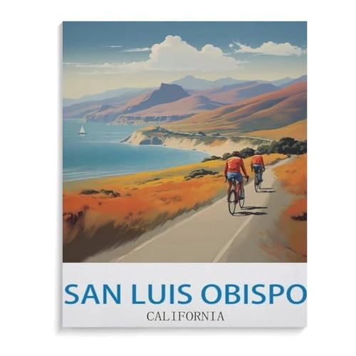 Puzzle 1000 Teile Erwachsene，San Luis Obispo, Kalifornien，Papier Puzzle（38x26cm）-M76 von YYHMKBYY