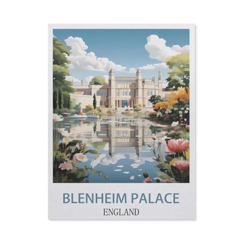 Puzzle 1000 Teile Erwachsene Puzzle Papier Puzzle Klassisches 3D Puzzle，Blenheim Palace, England，DIY Collectibles Moderne Wohnkultur（50x70cm）-AC42 von YYHMKBYY