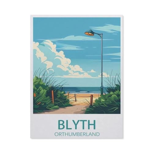 Puzzle 1000 Teile Papier，Blyth Northumberland，Dekompression Der Erwachsenen，Kinderpuzzle Spiele Ab 8 Jahren, Spielzeug Für Mädchen Jungen Teenager（38x26cm）-AW98 von YYHMKBYY