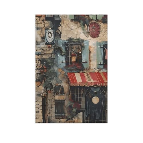 Puzzle 1000 Teile Papier，Rouen, Frankreich，Dekompression Der Erwachsenen，Kinderpuzzle Spiele Ab 8 Jahren, Spielzeug Für Mädchen Jungen Teenager（38x26cm）-GB18 von YYHMKBYY