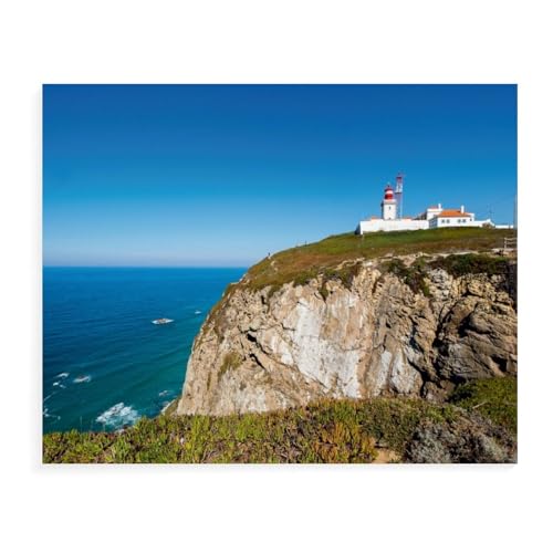 Puzzle 1000 Teile Puzzle，Cabo da Roca，Erwachsene Kinderspiel Lernspielzeug（75x50cm）-AX21 von YYHMKBYY