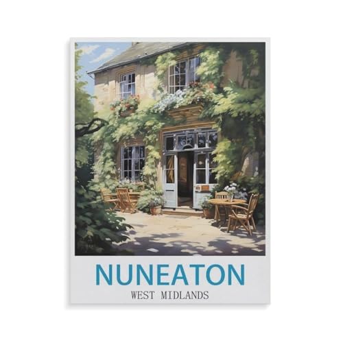 Puzzle 1000 Teile Puzzle，Nuneaton West Midlands，Erwachsene Kinderspiel Lernspielzeug（50x70cm）-GS75 von YYHMKBYY