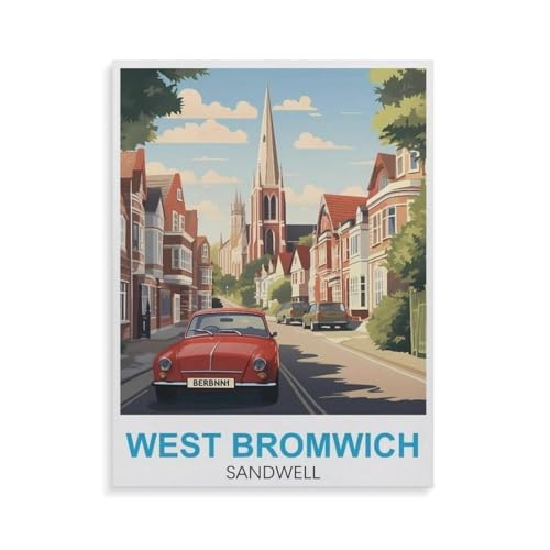 Puzzle 1000 Teile Puzzle，West Bromwich Sandwell，Erwachsene Kinderspiel Lernspielzeug（75x50cm）-GW11 von YYHMKBYY