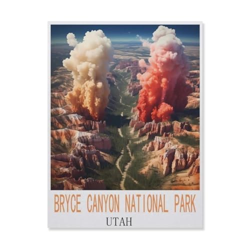 Puzzle 1000 Teile für Erwachsene, Bryce Canyon National Park Utah, Teenager, Jungen, Mädchen, Puzzle, Premium-Qualität, Spaß, Familie, herausfordernde Puzzles für Geburtstag, 50 x 70 cm, FL28 Puzzle 1000 Teile für Erwachsene, Bryce Canyon National Park Utah, Teenager, Jungen, Mädchen, Puzzle, Premium-Qualität, Spaß, Familie, herausfordernde Puzzles für Geburtstag, 50 x 70 cm, FL28 von YYHMKBYY