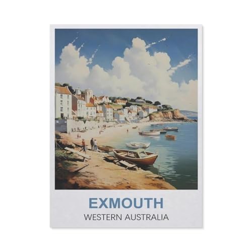 Puzzle 1000 Teile für Erwachsene, Exmouth Western Australia, Papierpuzzle – einzigartig geeignet für Jugendliche und Erwachsene (50 x 70 cm) -EN79 von YYHMKBYY
