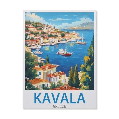 Puzzle 1000 Teile für Erwachsene, Kavala Griechenland, Teenager, Jungen, Mädchen, Puzzle, Premium-Qualität, Spaß, Familie, herausfordernde Puzzles für Geburtstag, 50 x 70 cm, FD8 Puzzle 1000 Teile für Erwachsene, Kavala Griechenland, Teenager, Jungen, Mädchen, Puzzle, Premium-Qualität, Spaß, Familie, herausfordernde Puzzles für Geburtstag, 50 x 70 cm, FD8 von YYHMKBYY