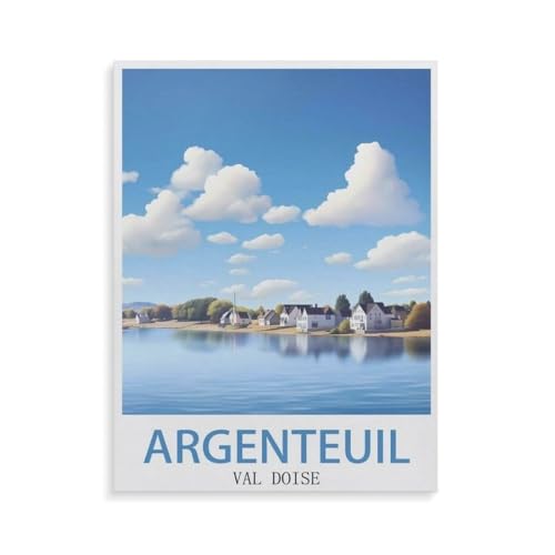 Puzzle 1000 Teile für Erwachsene，Argenteuil Val Doise，Impossible Geschicklichkeitsspiel für Die Ganze Familie, Farbenfrohes Legespiel, Home Dekoration（38x26cm）-GQ62 von YYHMKBYY