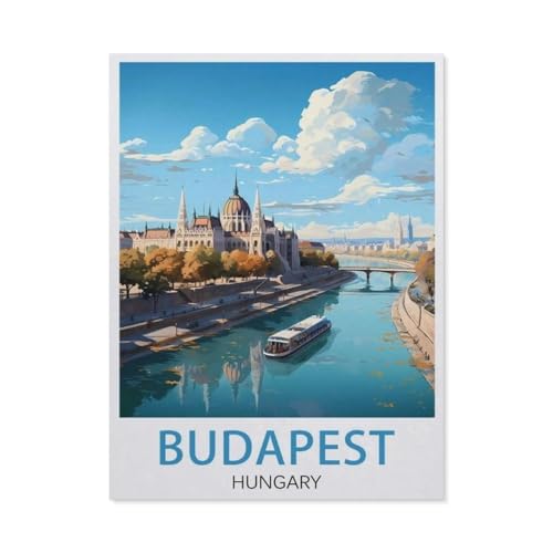 Puzzle 1000 Teile für Erwachsene，Budapest Ungarn，Puzzle Teenager Jungen Mädchen Puzzle for Teen Lernspiel Holiday Challenging Puzzle（38x26cm）-BF83 von YYHMKBYY