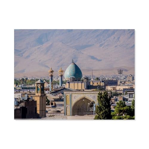 Puzzle 1000 Teile für Erwachsene，Der Iran，Impossible Geschicklichkeitsspiel für Die Ganze Familie, Farbenfrohes Legespiel, Home Dekoration（75x50cm）-AY44 von YYHMKBYY