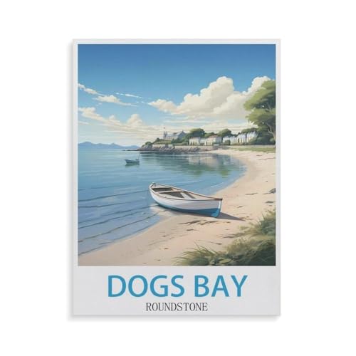 Puzzle 1000 Teile für Erwachsene，Dogs Bay，Impossible Geschicklichkeitsspiel für Die Ganze Familie, Farbenfrohes Legespiel, Home Dekoration（50x70cm）-GW71 von YYHMKBYY