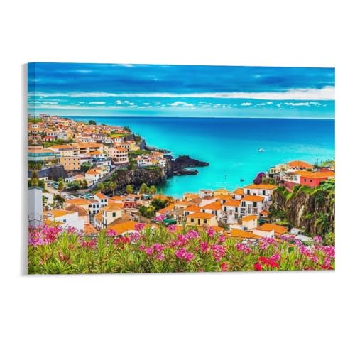 Puzzle 1000 Teile für Erwachsene，Insel Madeira Panoramablick，Teenager Jungen Mädchen Puzzle for Teen Lernspiel Holiday Challenging Puzzle（50x70cm）-60 von YYHMKBYY