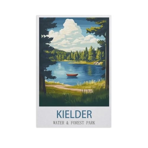 Puzzle 1000 Teile für Erwachsene，Kielder Water Forest Park，Klassische Puzzle Teenager Jungen Mädchen Puzzle DIY Moderne Wohnkultur Einzigartiges Geschenk Intellektuelles Spiel（50x70cm）-FZ7 von YYHMKBYY