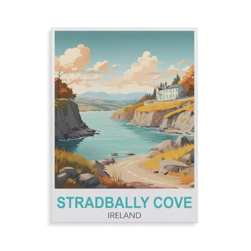 Puzzle 1000 Teile für Erwachsene，Stradbally Cove Irland，Impossible Geschicklichkeitsspiel für Die Ganze Familie, Farbenfrohes Legespiel, Home Dekoration（38x26cm）-GS30 von YYHMKBYY