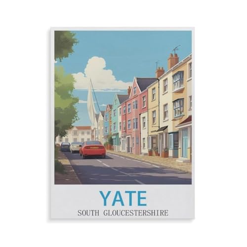 Puzzle 1000 Teile für Erwachsene，Yate South Gloucestershire，Impossible Geschicklichkeitsspiel für Die Ganze Familie, Farbenfrohes Legespiel, Home Dekoration（50x70cm）-GW8 von YYHMKBYY