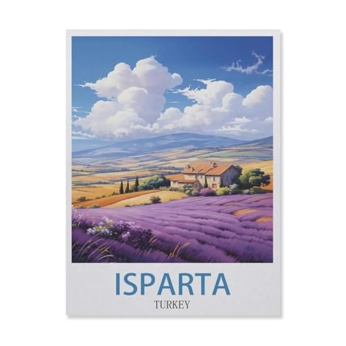 Puzzle DS36 für Erwachsene, Isparta Türkei, Landschaft, großes Puzzle-Spiel, Kunstwerk für Erwachsene, Jugendliche (50 x 70 cm), 1000 Teile von YYHMKBYY