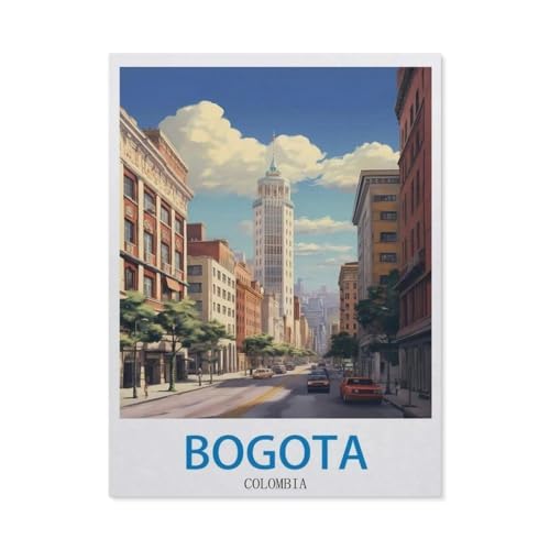 Puzzle ED77 Bogota, Kolumbien, Teenager, Jungen, Mädchen, Premiumqualität, lustig, Familie, herausfordernde Puzzles zum Geburtstag, 50 x 70 cm, 1000 Teile Puzzle ED77 Bogota, Kolumbien, Teenager, Jungen, Mädchen, Premiumqualität, lustig, Familie, herausfordernde Puzzles zum Geburtstag, 50 x 70 cm, 1000 Teile von YYHMKBYY