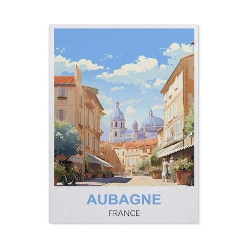 Puzzle EL60, Aubagne Frankreich, Papier-Kinderspiele, Lernspielzeug (50 x 70 cm), 1000 Teile von YYHMKBYY