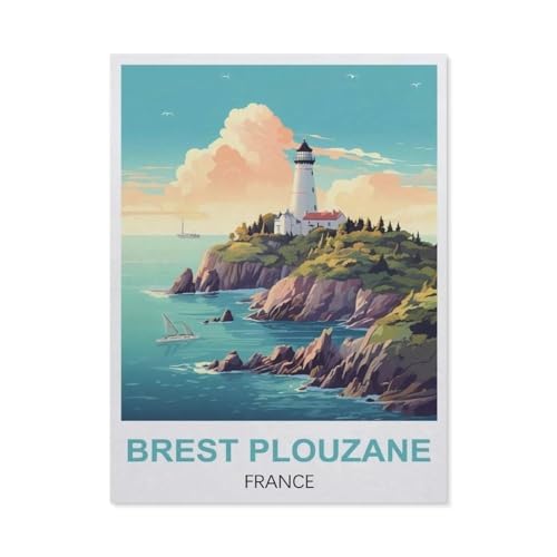 Puzzle EM81, Brest Plouzane Frankreich, Papierspielzeug für Erwachsene, Dekompressionsspiel, 50 x 70 cm, 1000 Teile Puzzle EM81, Brest Plouzane Frankreich, Papierspielzeug für Erwachsene, Dekompressionsspiel, 50 x 70 cm, 1000 Teile von YYHMKBYY