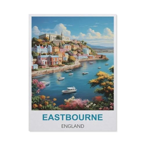 Puzzle Jigsaw 1000 Teile, Eastbourne, England, Erwachsene, Freizeit, Unterhaltung, Lernspielzeug für Kinder, Weihnachtsdekoration (50 x 70 cm) -DX53 von YYHMKBYY