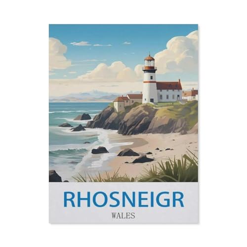 Puzzle für Erwachsene, 1000 Teile, Rhosneigr, Wales, Lernspielzeug, Freizeit, Basteln, Geschenk, Puzzle, (75 x 50 cm) -DZ13 von YYHMKBYY