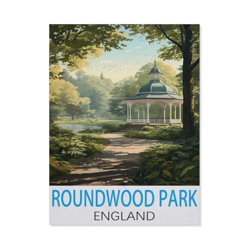 Puzzle für Erwachsene, Roundwood Park England, Teenager, Jungen, Mädchen, Puzzle, Premium-Qualität, Spaß, Familie, herausfordernde Puzzles zum Geburtstag, 50 x 70 cm, -DK87, 1000 Teile Puzzle für Erwachsene, Roundwood Park England, Teenager, Jungen, Mädchen, Puzzle, Premium-Qualität, Spaß, Familie, herausfordernde Puzzles zum Geburtstag, 50 x 70 cm, -DK87, 1000 Teile von YYHMKBYY