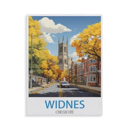 Puzzle für Erwachsene 1000 Teile，Widnes，Grinsek，Puzzles für Erwachsene Pädagogisches Spiel Herausforderung Spielzeug 1000 Teile Puzzles für Erwachsene Kinder（50x70cm）-GW51 von YYHMKBYY